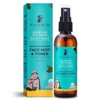 Pilgrim Korean Beauty Gaivus veido dulksna ir tonikas su baltuoju lotosu | Tonikas švytinčiai odai | Korėjietiški odos priežiūros produktai | Moterims ir vyrams | 100 ml