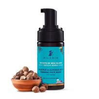 Pilgrim Korean 1.5% Salicilo(Bha) & 2% glikolio rūgštis(Aha) Putojantis veido prausiklis riebiai odai | Vyrams ir moterims | Korėjietiški odos priežiūros produktai | 120 ml black