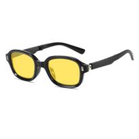 Car Driving Night Vision Glasses with Box Men Women Vintage Square Sports Sunglasses Unisex Anti-blue Light Computer Eyeglasses night vision yellow lenses black