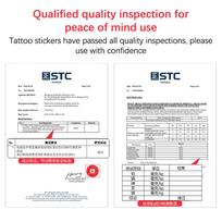Atsparus vandeniui laikinas tatuiruotės lipdukas 3D drugelis, mažas kūno piešinys netikra tatuiruotė, riešo pėda, skirta mergaitėms