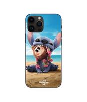 Coque Iphone 11 Pro Stitch et Moana Kakamora Maniacase juoda
