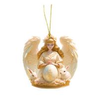 Yousheng Angel Bunny Automobilio pakabukas 2D plokščias akrilinis pakabinamas aksesuaras transporto priemonės galinio vaizdo veidrodėliui, langams, krepšiams, raktams A