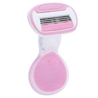 Women Manual Body Hair Shaver Trimmer Portable Face Leg Hair Removal Tool Epilator Pink white