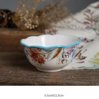 Vintage French Style Ceramic Plate Light Luxury High End Restaurant Salad Plates Home Afternoon Tea Dessert Fruit Flat Plate white