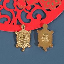 10 vnt. Fengshui auksinių pinigų vėžlys japoniškas laimės vėžlys už likimą 10pcs