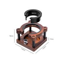 53MM 54MM 58MM Kavos presavimo įrankių laikiklis Espresso presavimo įrankiai Portafilterio laikiklis Filtro strypas Baristos įrankiai Kavos aksesuarai Kavos indai brown