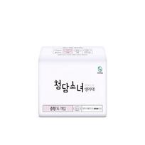 Pasirinkite 1 iš 5 Cheongdam Girls higieninių įklotų tipų (higieninis įklotas, pamušalas, nakvynė) 16 medium-sized packs white