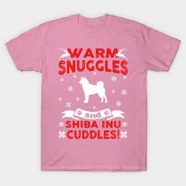 T Shirt Women Shiba Inu Ugly Christmas Sweater Harajuku Print Kawaii Tshirt Summer Short Sleeve Female T-Shirt Top Tee S rožinė
