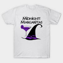 T Shirt Women Purple Midnight Margaritas Cheeky Witch Harajuku Print Kawaii Tshirt Summer Short Sleeve Female T-Shirt Top Tee S balta