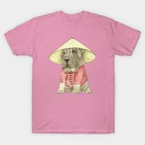 T Shirt Women Shar Pei Harajuku Print Kawaii Tshirt Summer Short Sleeve Female T-Shirt Top Tee S