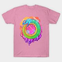 T Shirt Women What Goes Around Comes Around Harajuku Print Kawaii Tshirt Summer Short Sleeve Female T-Shirt Top Tee S