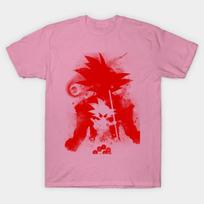 T Shirt Women Goku Sayan Harajuku Print Kawaii Tshirt Summer Short Sleeve Female T-Shirt Top Tee S