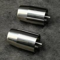 Skirta KAWASAKI ZX12R ZX25R ZX636 ZX14R ER-7 motociklo vairo atsvaros rankenos galinis dangtelis rankenos galinis kištukas Stainless Steel black