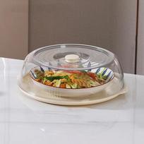 Insulation Dish Cover Home Dining Table Meal Insulation Cover Dish Cover Food Cover Multi-layer Transparent Dust Bugs Meal Insulation Cover smėlis