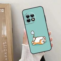Cartoon Corgi Dog Case For OnePlus 11 12 9 10 Pro 9R 10R 10T 12R OnePlus Nord N30 N20 N10 CE 4 2 3 Lite Cover OnePlus 8T