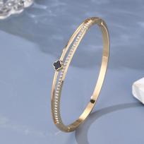 Senior Sense Of Personality Temperament Four-Leaf Clover Bracelet Luxury Style Simple Fashion Bracelet Bracelet Jewellery