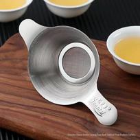 Itin smulkaus nerūdijančio plieno arbatos sietelis su filtro laikikliu, skirtas kung fu arbatai Large Tea Tray - Sieve