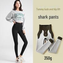 Women's Black Gold Graphene Slimming Barbie Pants - Warm, High-Waist, Hip-Lift Leggings for Autumn/Winter XL (120-140 cm)