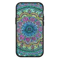 for iPhone 16 15 Xiaomi Redmi Note 14 13 12 11 Pro Max X 8 16e Samsung Galaxy S25 S24 S23 Moto OPPO Huawei Paisley Mandala Flower Texture Floral Case for iPhone 15 Plus aero
