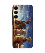 Case - Maniacase - Samsung Galaxy A16 - Silicone - Soft - Tanjiro Inosuke Zenitsu juoda