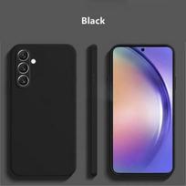 For Samsung Galaxy A55 5G Liquid Silicone Case Samsung Galaxy A55 Cover Funda Coque Soft TPU Phone Bumper Samsung Galaxy A55 For A55 5G juoda