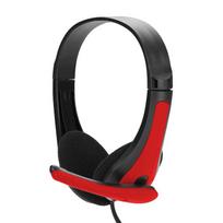 3 Colors Gaming Stereo Headphone With Microphone Wired Earphone Bass High Quality Headset For Pc Computer Gamer Mp3 Player raudona