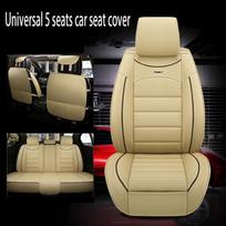 Vandeniui atsparus automobilio sėdynės užvalkalas Universalus 5 komplektas, automatinis sėdynės pagalvėlė, oda, 5 sėdynės, universalus automobilio sėdynės užvalkalas