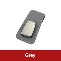 Multifunction Car Sun Visor Glasses Clip Leather Eyeglasses Clip Universal Sunglasses Holder Card Case  Auto Interior Accessorie pilka spalva