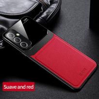 For Samsung Galaxy A14 5G Phone Pouches Luxury Leather Texture Shockproof Case Cover Galaxy A34 A54 Back Caso Galaxy A12 A22 A52 SAM A14 4G(5G) red