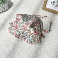 Pet Supplies Sun Hat Cat Open Ear Sun Hat Ruffle Cute Summer Sun Hat Pet Accessories Small raudona