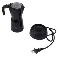 Moka Pot Visible 300ML Fine Holes 550W   6 Cup Camping Moka Coffee Pot for Moka Cappuccino Latte L