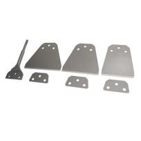Tile Removal Chisel Tool Ultra Thin Round Handle Floor Wall Scraper Kit for Electric Hammer