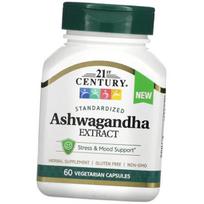 Ashwagandha Extract, Standardized Ashwagandha Extract 500, 21st Century 60 caps (71440024) 60vcaps