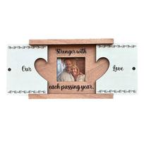 Wooden Photo Frame Mother's Day Creative Ornaments Bedside Photo Display Picture Frame Desktop Memorial Decoration Photo Frame One Size brown