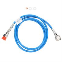 CO2 Soda External High Pressure Adapter Hose Kit CGA320 for Soda Stream Blue 2m/6.6ft