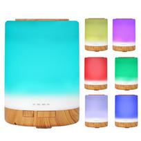 300ml Aromatherapy Essential Oil Diffuser Ultrasonic Air Humidifier with Remote ControlUK Plug UK Plug blue