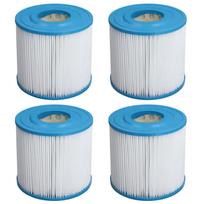 4 vnt. Baseino filtro kasetė SPA baseino dulkių siurblio filtro elementas Pakeitimas AF25