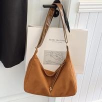 Large Capacity Retro Bag Women'S Tide Matte Shoulder Bag Casual Tote Messenger Bag ruda