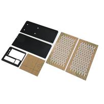 ATX Case 20V 3A 60W PD Charge Daisy Chain Interface Support Steel Acrylic ITX Chassis for Graphics