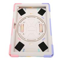 Tablet Shockproof Case Multiple Protection Tablet Cover with Shoulder Straps for Fire HD 10 for HD rožinė