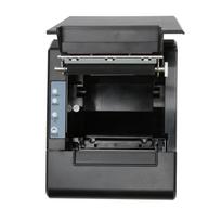 POS Spausdintuvas Mažas 80mm USB Terminis Kvitų Spausdintuvas Restorano Virtuvės Spausdintuvas su Automatiniu Pjovikliu US Plug black