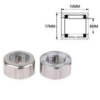 2 vnt. Ewc1008 nerūdijančio plieno vienpusis guolis 10X17X 8Mm žvejybos įrankių guolis Ewc1008