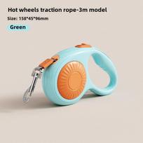 Dog Out Hot Wheels Pet Automatic Retractable Leash Cat Outdoor Walking Dog Rope Walking Cat Rope Dog Chain 3M