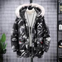 Vyriškos žiemos laisvalaikio gobtuvu parkas 12XL didelio dydžio striukės Vyriškos madingos pastorintos striukės paltai Vyriški viršutiniai drabužiai XXXXL juoda