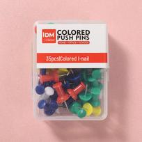 Cross-Border Office Kit: Paper Clips, Pushpins, Binder Clips, Silver Barrel Pins white