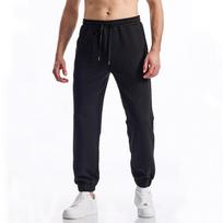Herringbone Design Fabric Men's Casual Sports Pants Gym Sport Trousers Men Jogger Sweatpants Running Workout Jogging Long Pants 3XL juoda