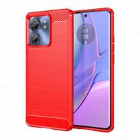 For Motorola Edge 40 Case Motorola Edge 30 40 Cover Cases Shockproof Silicone TPU Protective Phone Back Cover Motorola Edge 40 Moto Edge 40 raudona
