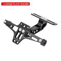 Motorcycle License Plate Holder Number Plate Holder With Turn Signal Lights For Yamaha MT07 For Kawasaki Z800 For Honda For BMW