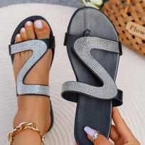 Zapatos planos mujer _ sandalias playa exterior _ zapatos púrpura _ nueva colección verano 2024 flip flops women 36 sidabras
