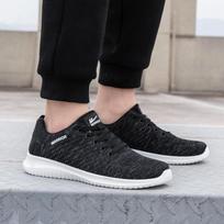Huili Spring and Autumn Breathable Tide Shoes Casual Shoes Soft Sole Sports Running Shoes Mesh Shoes Men's Shoes Lightweight Fashion 6192 New 38